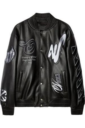 OFF-WHITE Patchwork bomber jacket