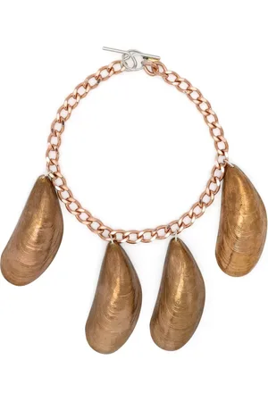 WOUTERS & HENDRIX Large-mussels chain necklace