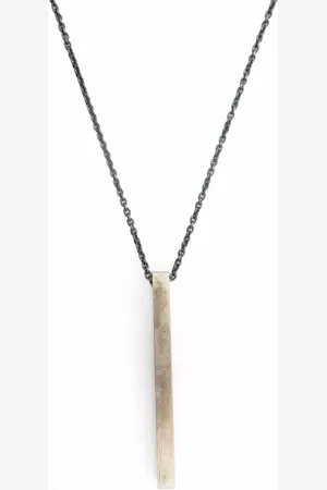 PARTS OF FOUR Cuboid pendant necklace