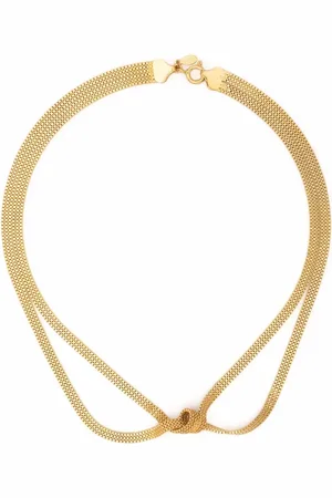 WOUTERS & HENDRIX Serpentine long flat chain necklace