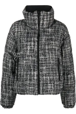 Karl Lagerfeld Bouclé puffer jacket