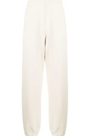 Stone Island Logo-appliqué cotton track pants