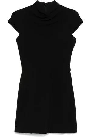 VERSACE Crepe mini dress