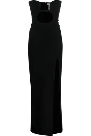 Nensi Dojaka Cut-out detail strapless dress