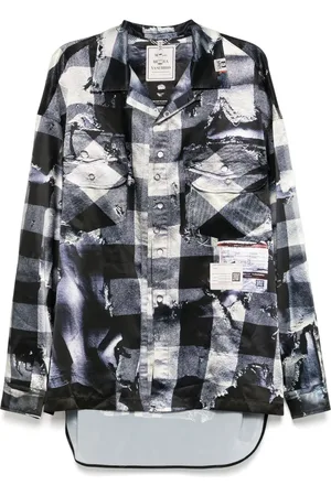Maison Mihara Yasuhiro All-over graphic print shirt