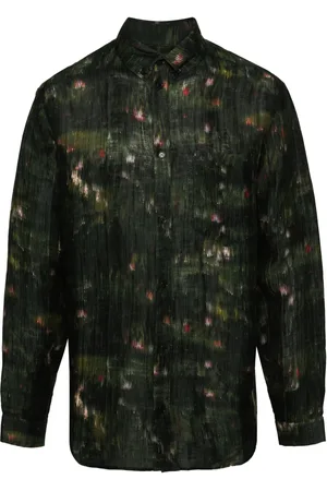 HENRIK VIBSKOV Cast abstract pattern-print shirt