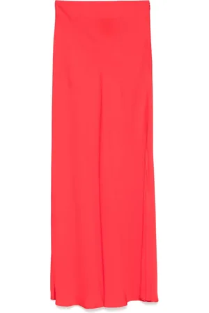 Twin-Set Logo-plaque maxi skirt