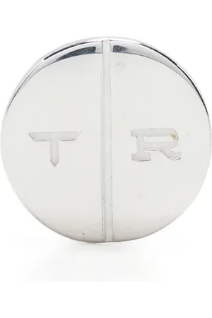 TRUE ROCKS Round Pill stud earring