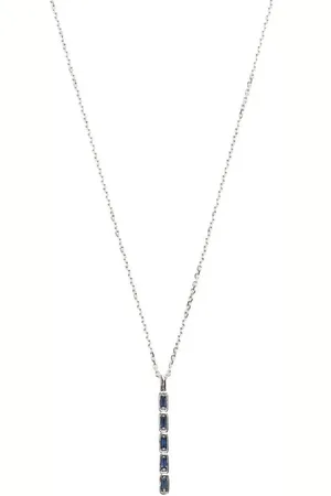 Suzanne Kalan 18kt white gold sapphire necklace