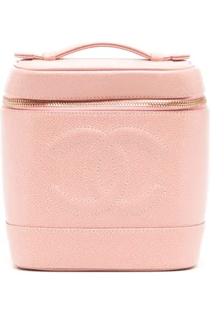 CHANEL 2003 CC logo-embossed vanity bag