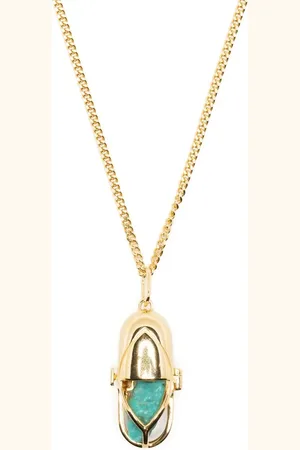 CAPSULE ELEVEN Capsule Turquoise pendant necklace