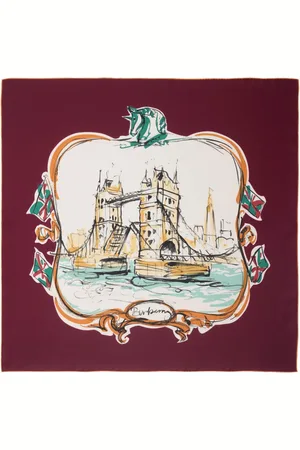 Burberry Tower Bridge scarf