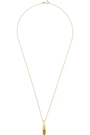 TRUE ROCKS Glitter Pill pendant necklace