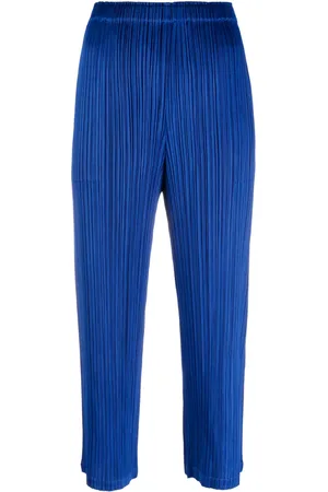 PLEATS PLEASE ISSEY MIYAKE Mc August plissé cropped trousers