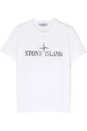 Stone Island Logo-print short-sleeve T-shirt