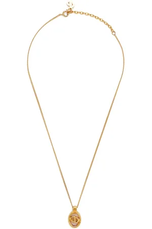 Dior CD logo necklace