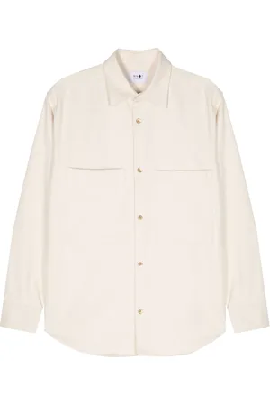 NN.07 Freddy long-sleeve cotton shirt