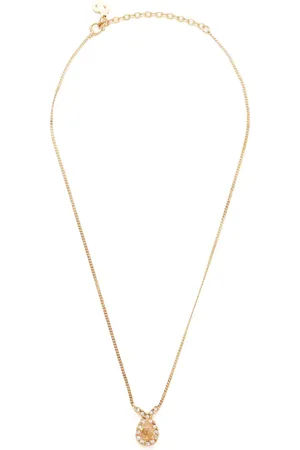 Dior 2000s CD-pendant necklace