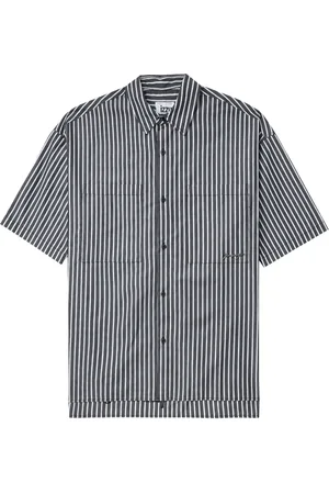 Izzue Striped cotton shirt