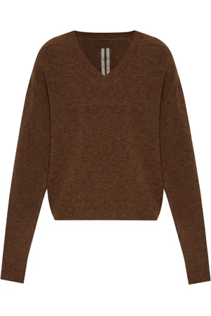 Rick Owens V-neck long sleeve jumper