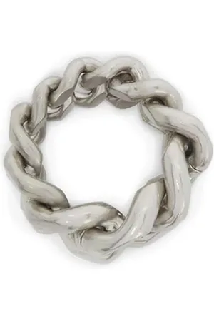 Jil Sander Chain-link polished ring