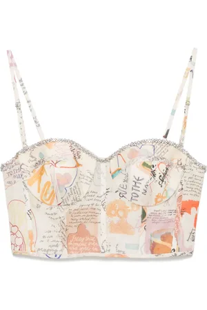 ZIMMERMANN Crush corset top