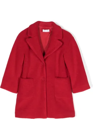 MONNALISA Notched-lapel single-breasted coat