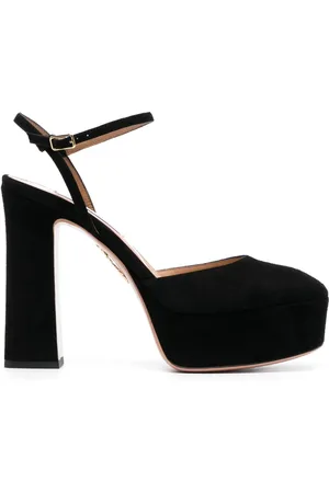 Aquazzura 130mm Groove pumps
