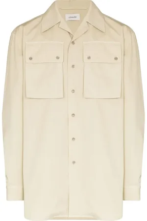 LEMAIRE Flap-pocket cotton shirt