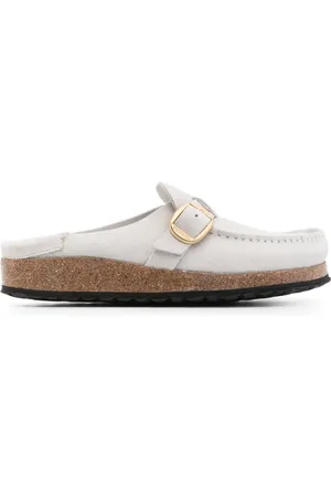 Birkenstock Buckley leather slides