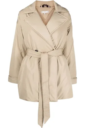 Tommy Hilfiger Tie-fastening puffer jacket
