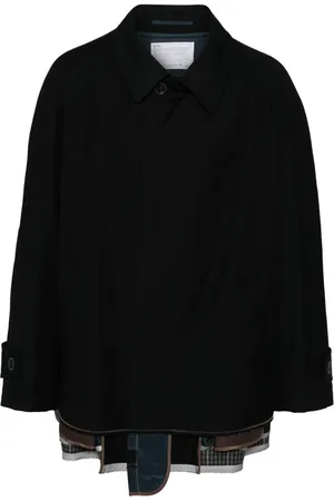 Kolor Single-breasted wool coat