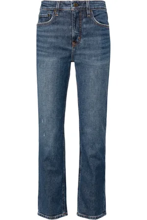 Ralph Lauren Slim-leg cotton cropped jeans