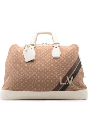 LOUIS VUITTON 2005 Mini Lin Initiales Isfahan tote bag