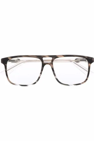 Gucci Square-frame aviator glasses
