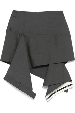 MONSE Deconstructed mini skirt