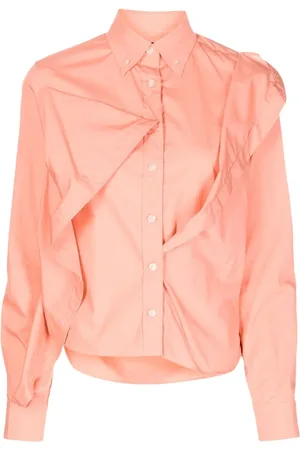 Kolor Asymmetric-detail long-sleeve shirt