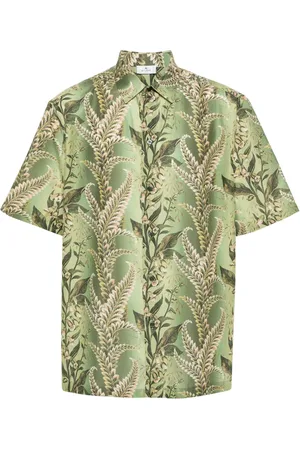 Etro Floral-print cotton shirt