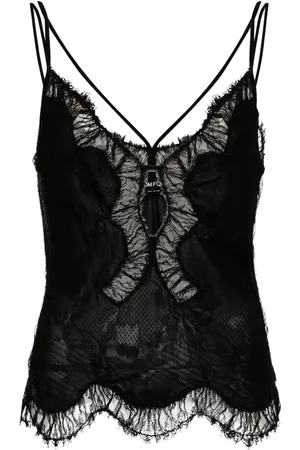 Tom Ford Chantilly-lace slip top