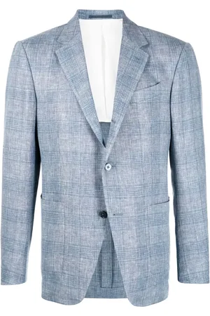 Ermenegildo Zegna Checked single-breasted blazer