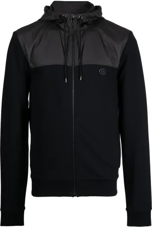 Gucci Panelled zip-up lightweight jacket