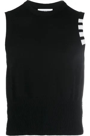 Thom Browne Stripe-detail knit vest