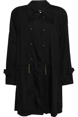 CHANEL 2000s double-breasted belted trench coat