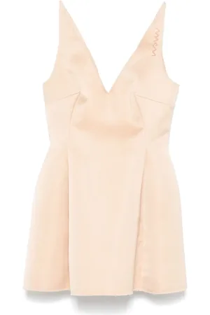 Marni Duchess satin mini dress