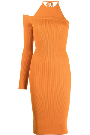 MONSE Asymmetric knitted dress