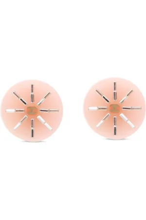 CHANEL 2007 CC clip-on earrings
