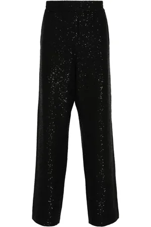Golden Goose Sequin wide-leg trousers