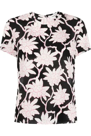 VALENTINO GARAVANI 2000s floral-print top