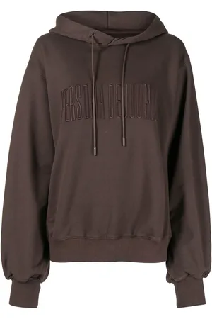 JUUN.J Slogan drawstring hoodie