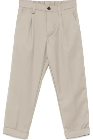 SIOLA Pleat-detail trousers